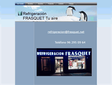 Tablet Screenshot of frasquet.net